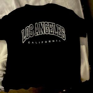 Black Los Angeles shirt